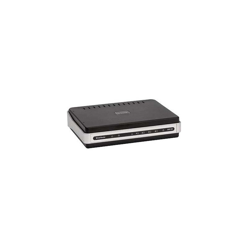 Router D-LINK 4-Port com USB Print Server