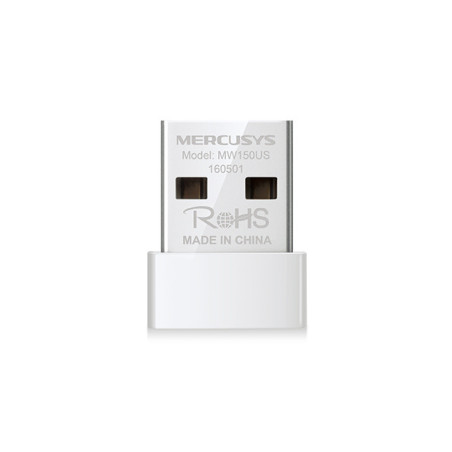 Mercusys Adaptador USB WiFi Nano N150 - USB 2.0 - Até 150Mbps