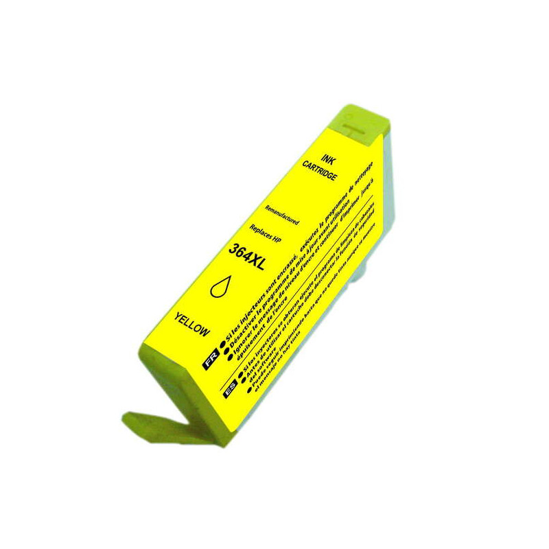 Tinteiro compatível HP 364XL amarelo