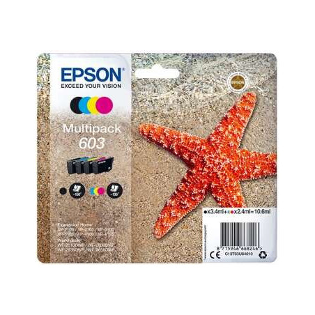 Tinteiros Epson 603 Pack de 4 original